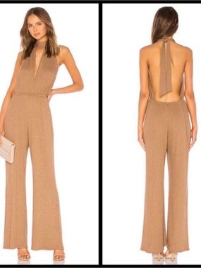 Rachel Pally Brown Halter Maxi Dress